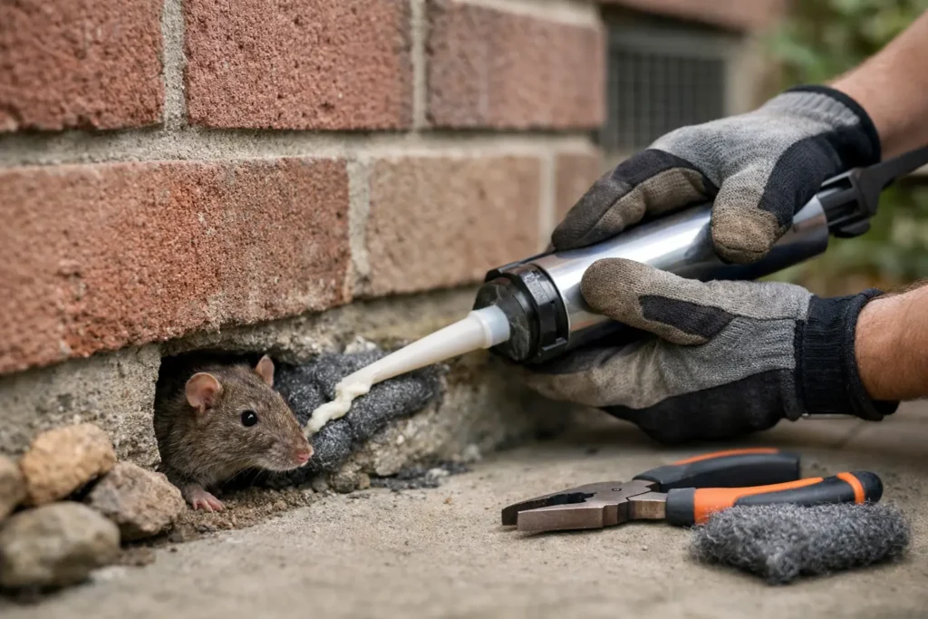 How to Seal Rodent Entry Points Around Your Home