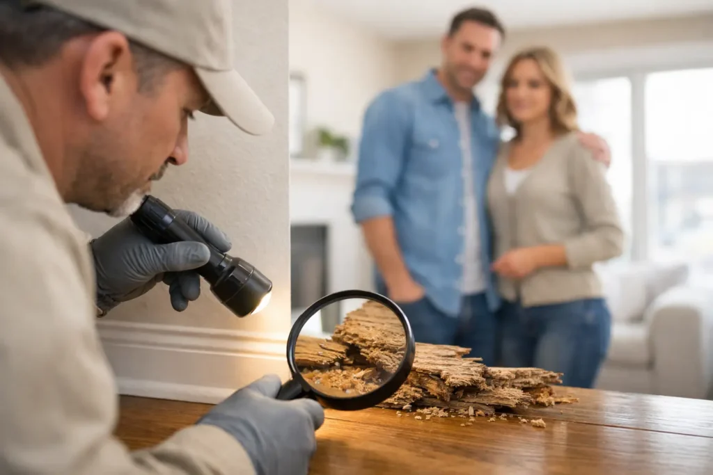 What a Termite Inspection for Home Buyers Finds
